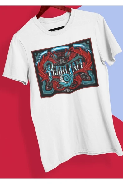 playbackmoda Owersize Tasarım Rock Poster Pearl Jam Baskılı Tişört ürün görseli