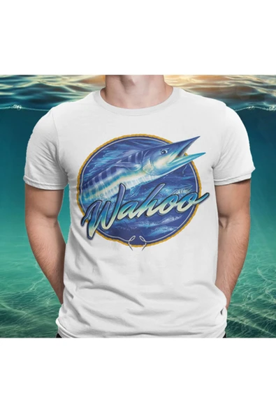 playbackmoda Owersize Tasarım Balık Balıkçılık Baskılı Tişört - Resim 2