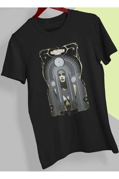 playbackmoda Owersize Tasarım Rock Poster Kadavar Baskılı Tişört ürün görseli