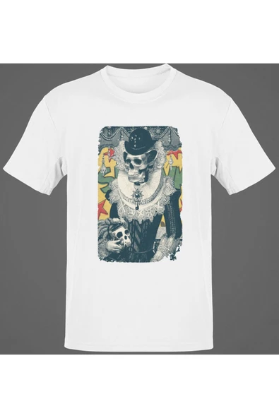 playbackmoda Owersize Jokar Kurukafa Tasarım Baskılı Tişört ürün görseli