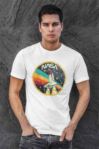 playbackmoda Owersize Tasarım Nasa Desen Baskılı Tişört ürün görseli