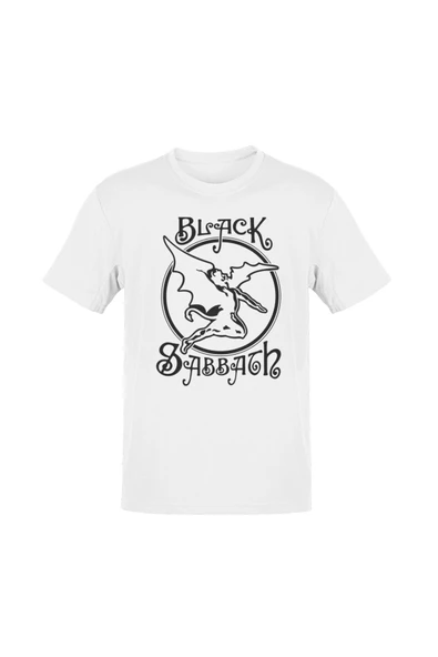 playbackmoda Oversize Rock Gurup Black Sabbath Tasarım(2) Baskılı Tişört