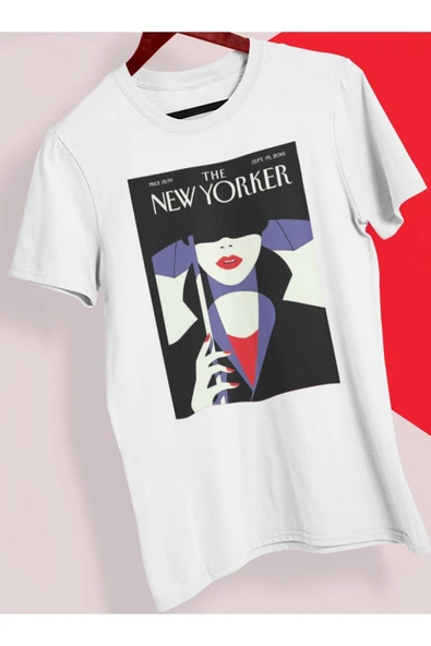 playbackmoda Owersize Film Afiş Newyorker Tasarım Baskılı Tişört ürün görseli