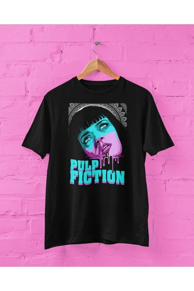 playbackmoda Owersize Tasarım Film Afiş Pulp Fıctıonbaskılı Tişört ürün görseli