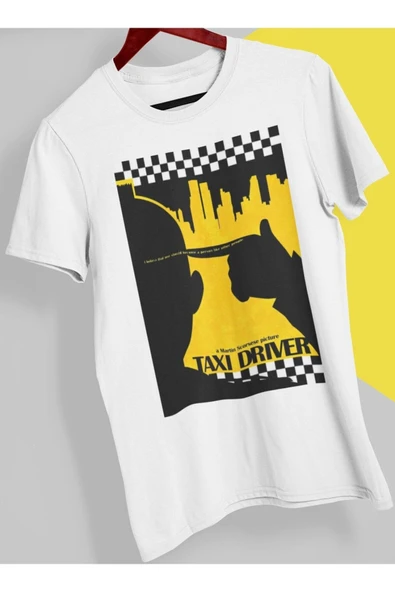 playbackmoda Owersize Film Afiş Taxı Drıver Tasarım Baskılı Tişört ürün görseli