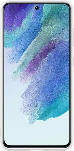 Galaxy S21 FE ile Uyumlu Silikon Kılıf Beyaz EF-PG990TWEGWW - 4