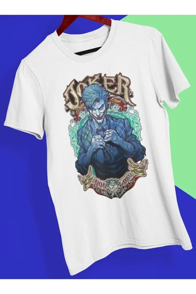 playbackmoda Owersize Film Afiş Joker Tasarım Baskılı Tişört ürün görseli