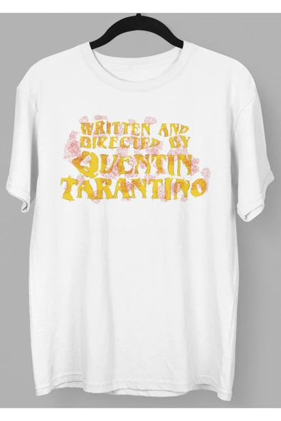 playbackmoda Owersize Quentin Tarantino Yazı Baskılı Tişört ürün görseli