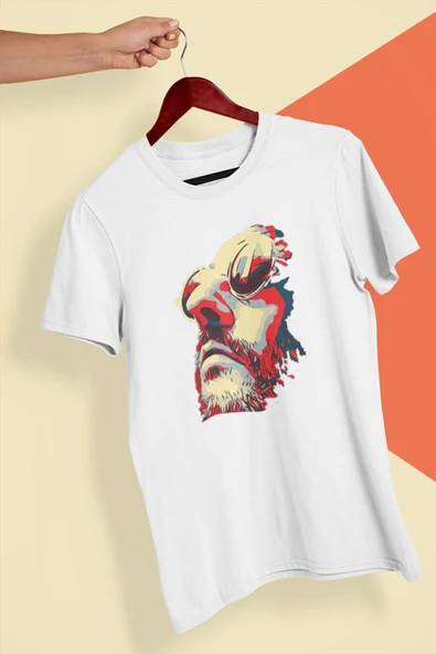 playbackmoda Owersize Film Afiş Leon Tasarım Baskılı Tişört ürün görseli