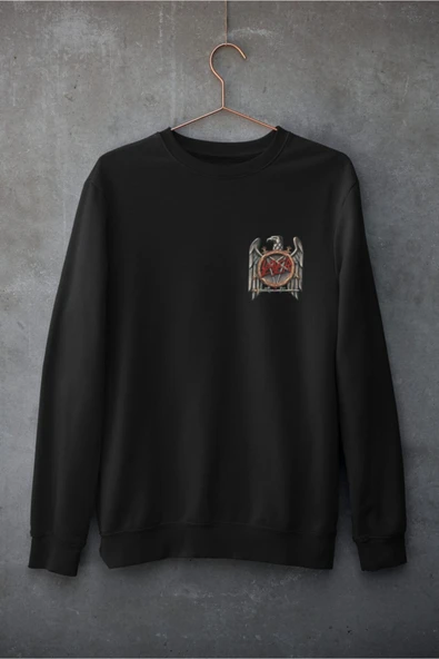 playbackmoda Akiki Tasarım - Slayer Siyah Sweatshirt Ak10208 ürün görseli