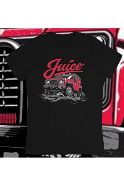 playbackmoda Owersize Offroad Land Rover Defender Tasarım Baskılı Tişört ürün görseli