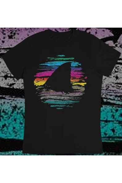 playbackmoda Owersize Balıkçılık Deniz Tasarım Baskılı Tişört ürün görseli