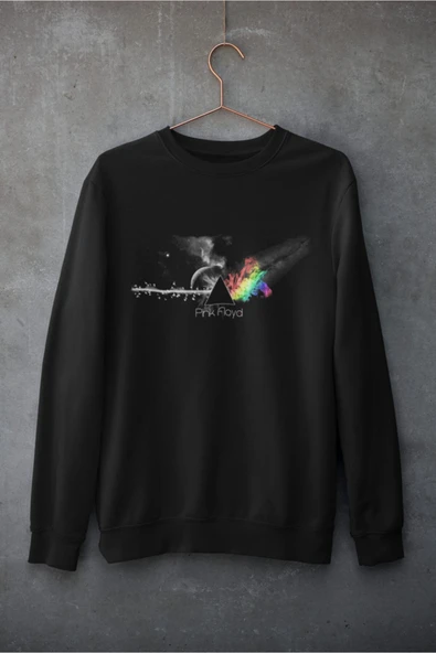 playbackmoda Akiki Tasarım - Pink Floyd, Siyah Sweatshirt, Ak10206 ürün görseli