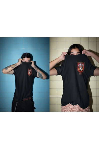 playbackmoda Akiki Tasarım - Sepultura 1984, Siyah Sweatshirt, Ak10203 - Resim 2