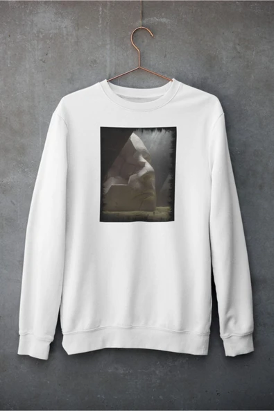 playbackmoda Akiki Tasarım Dijital Sanat Evrende Kim Var - Hangisi Sensin Ilüstrasyon 3 Sweatshirt ürün görseli