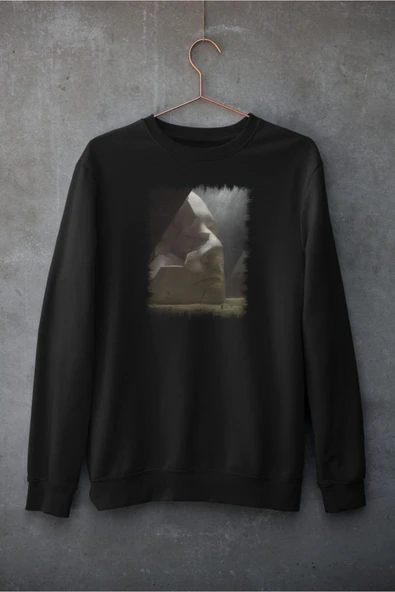 playbackmoda Akiki Tasarım Dijital Sanat Evrende Kim Var - Hangisi Sensin Ilüstrasyon 3 Sweatshirt ürün görseli