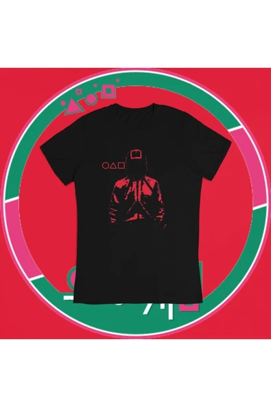 playbackmoda Owersize Squid Game Tasarım Baskılı Tshirt ürün görseli