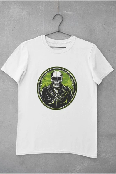 playbackmoda Owersize Kurukafa Tasarım Baskılı Tişört ürün görseli