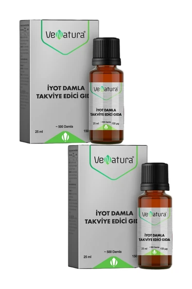Venatura İyot Damla 25 ml x 2 Adet
