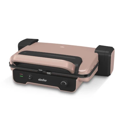 Simfer SK-4644 Gusto 1800 W Izgara ve Tost Makinesi  Rose Gold