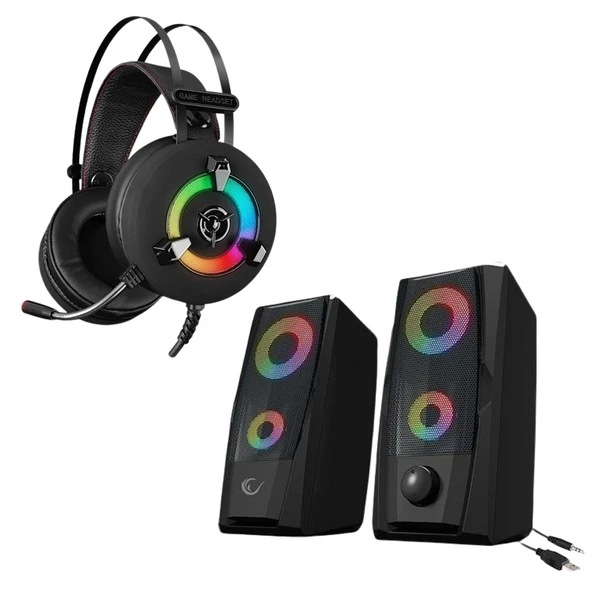 Rampage Miracle-X2 PLUS KULAKLIK - RAMPAGE RMS-X9 HOPARLÖR