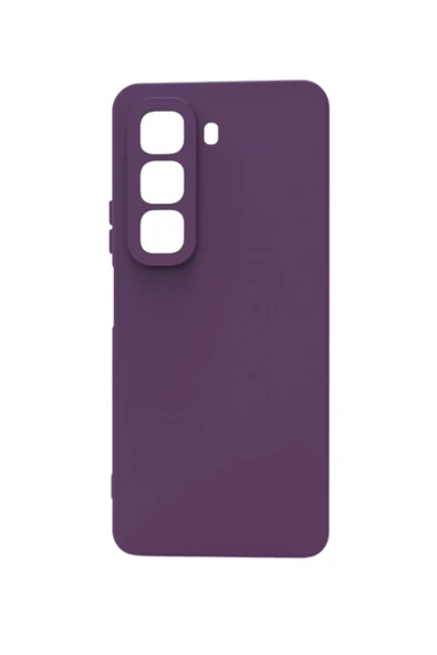 infinix hot 50 4g Kılıf Kamera Korumalı Silikon Rubber Arka Kapak - 8