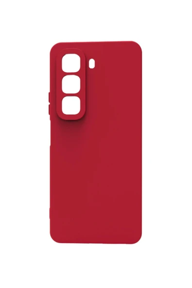 infinix hot 50 4g Kılıf Kamera Korumalı Silikon Rubber Arka Kapak - 4