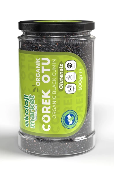 Ekoloji Market Organik Glutensiz Çörek Otu 100 Gr x2 / Organic Gluten-Free Black Cumin 100 Gr x2 - Resim 4