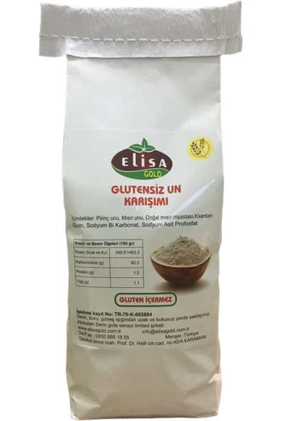 elisa gold 5kg Glutensiz Un Karışımı ürün görseli 1