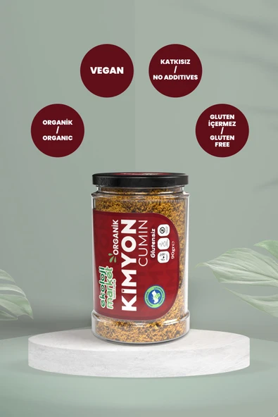 Ekoloji Market Organik Glutensiz Kimyon 90 gr / Organic Gluten-free Cumin 90 gr - 3