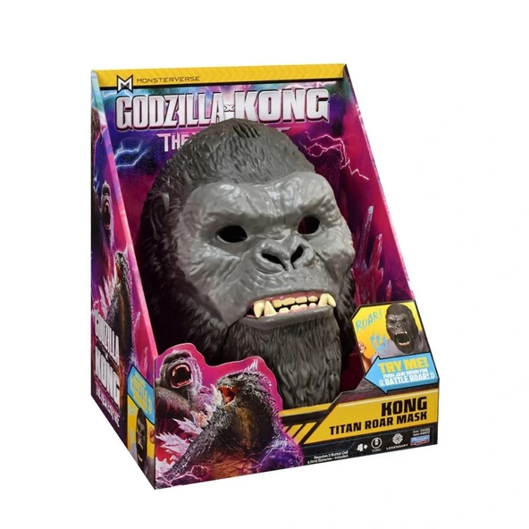 Nessiworld MN306000 Godzilla vs. Kong Sesli Maske - 35699 - Resim 4