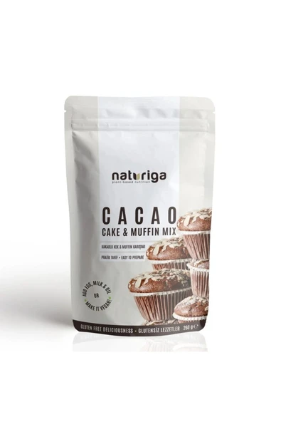 Naturiga Glutensiz Kakaolu Kek Karışımı 260 Gr