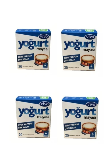 vivo Yoğurt Mayası 4 Lü