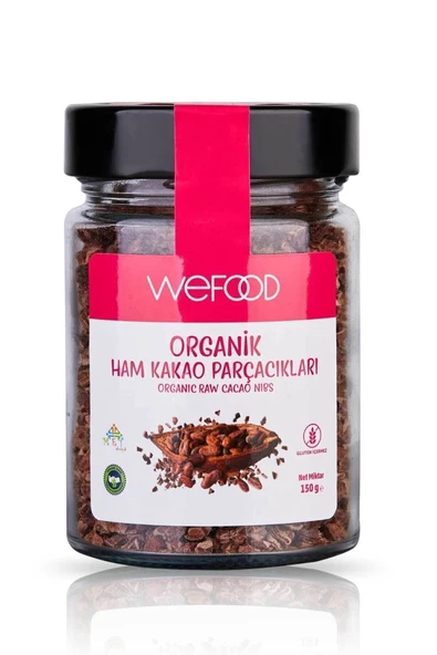 Wefood Organik Ham Kakao Parçacıkları 150 Gr (kakao Nibs)