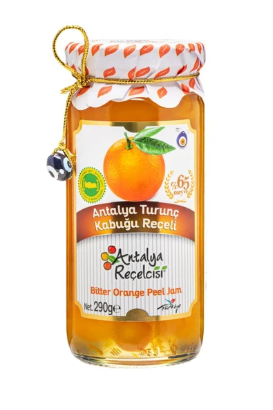 Antalya Reçelcisi Turunç Kabuğu Reçeli 290g Gurme Serisi