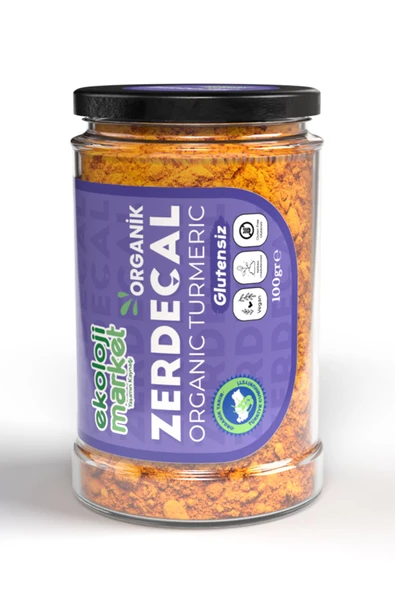 Ekoloji Market Organik Glutensiz Zerdeçal 100 gr / Organic Gluten-free Turmeric 100 gr - 4