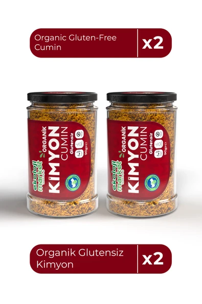 Ekoloji Market Organik Glutensiz Kimyon 90 Gr x2 / Organic Gluten-Free Cumin 90 Gr x2