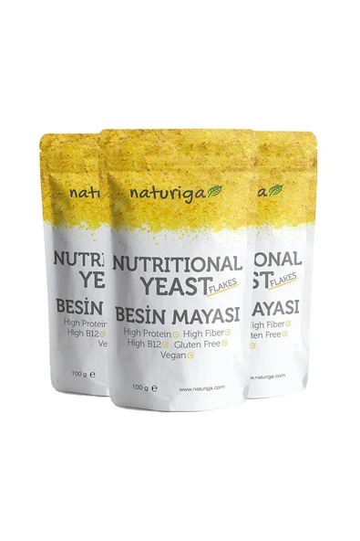 Naturiga Nutritional Yeast Besin Mayası 3'lü Paket
