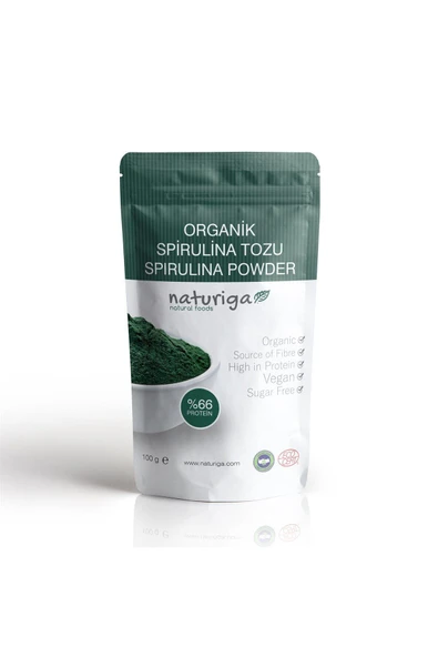 Naturiga Organik Spirulina Tozu 100gr