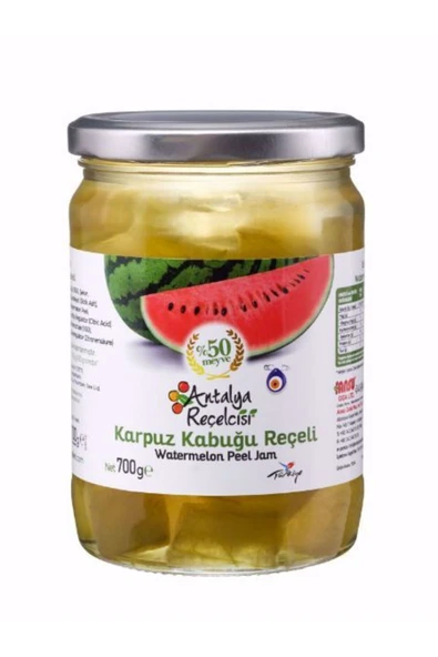Antalya Reçelcisi Karpuz Kabuğu Reçeli 700g Klasik Seri
