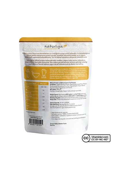 Naturiga Ayuvedik Protein Karışımı 250 gr - 2