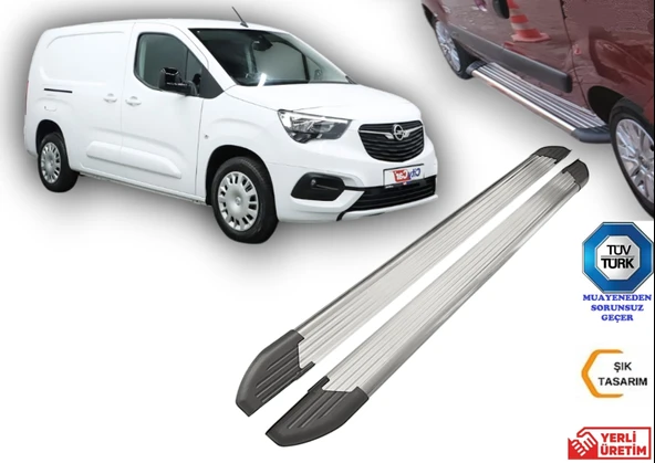 OPEL COMBO UZUN ŞASE YAN BASAMAK 2019 2020 2021 2022 2023 2024 ürün görseli 1