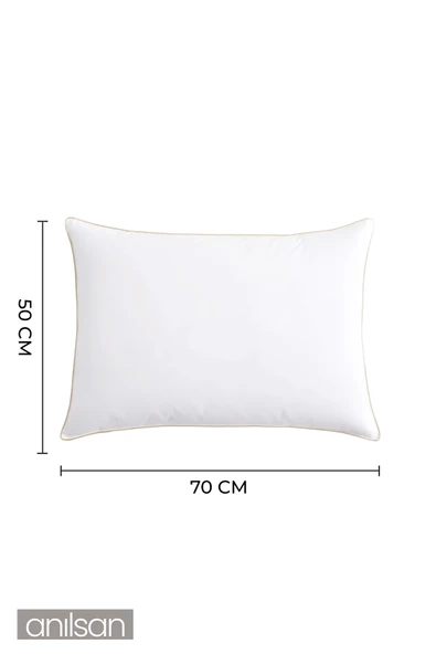 Nano Jel Çift Kişilik Yorgan + 2'li Nano Jel Yastık 50x70, 1200GR Set - 5