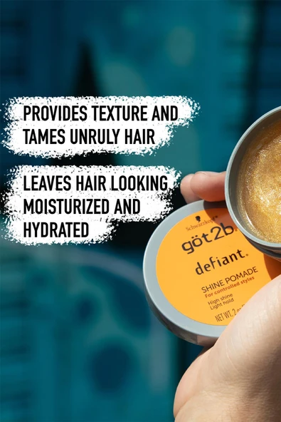 GOT2B Defiant Shine Pomade Şekillendirici Saç Kremi 57GR - 4
