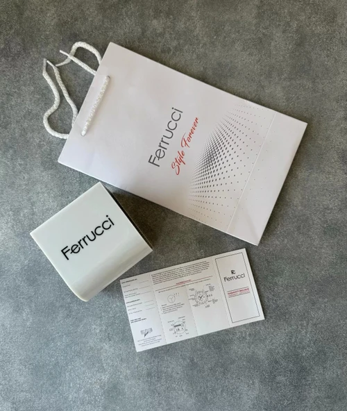 Ferrucci Function Fonksiyonlu Erkek Kol Saati Bileklik Kombin - Resim 2