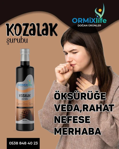 Ormixlife Kozalağı Şurubu 250 Ml ürün görseli 1