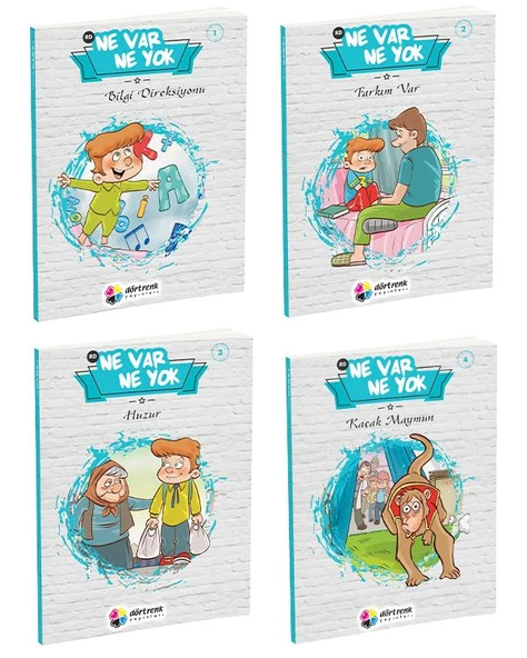 Dörtrenk Ne Var Ne Yok Kitap Seti 10 Kitap - Resim 2