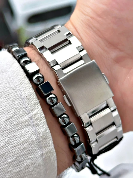 Ferrucci Function Fonksiyonlu Erkek Kol Saati Bileklik Kombin - Resim 4