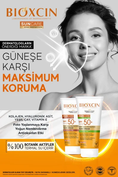Sun Care Acnium Spf 50 Güneş Koruyucu Krem 150 ml - 4