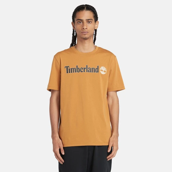 Timberland KENNEBEC RIVER Linear Logo Erkek Tişört TB0A5UPQP471